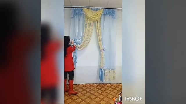 Декорирование готовой детской шторы смотреть онлайн