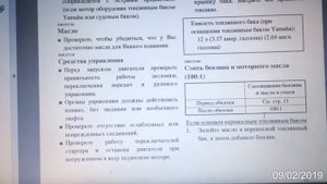 Смесь бензина и масла 100:1 #Ямаха 8