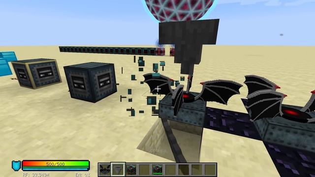 Зарядник предметов и генератор частиц в Draconic Evolution смотреть онлайн