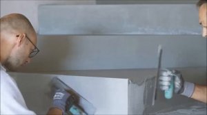 Как создать лестницу из микроцемента