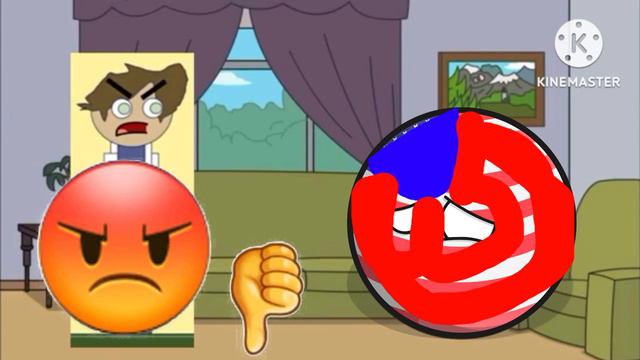 Angry Emoji Grounds USA Ball смотреть онлайн