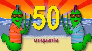 Les chiffres et les nombres de 50 à 70 - alain le lait (French numbers)