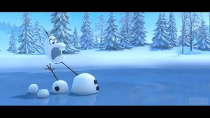 Frozen - Olaf vs. Sven (Funny Scene)