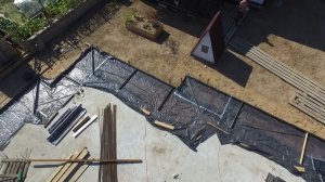 Отмостка фундамент плита