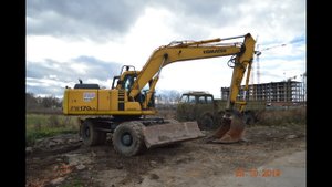 Продажа Экскаватора колесного Komatsu PW 170 ES 2004г.
