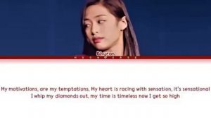 BABY MONSTER (AHYEON)- LIVE PERFORMANCE SONG LYRICS - SWAY WITH ME