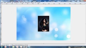 Объединение двух картинок в gimp 2