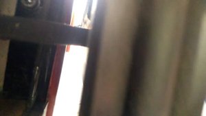 Двери прислойно-сдвижные, в работе.