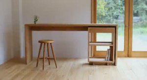 ISHITANI - Making an Oak Desk - mitered dovetail joint -