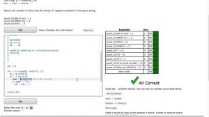 Codingbat - count_hi (Python)