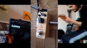 Сравнение звуков через симулятор акустической гитары Mooer Acoustikar и настоящей акустики