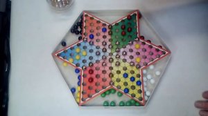 Long Jump Chinese Checkers, less than 10 marbles