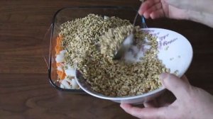 Курица с Перловкой в Духовке. Простой и Быстрый Обед