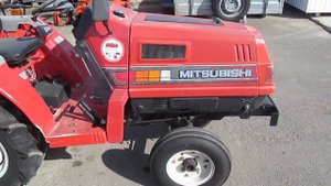 Японский мини трактор MITSUBISHI MT14S