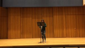 Myths for solo oboe by Stacey J. Berk, Movement 2. Tisiphone