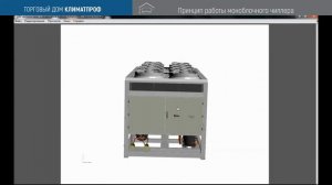 Принцип работы моноблочного чиллера