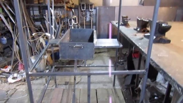 Мангал с крышей.ПРОСТО.НЕДОРОГО.УДОБНО смотреть онлайн