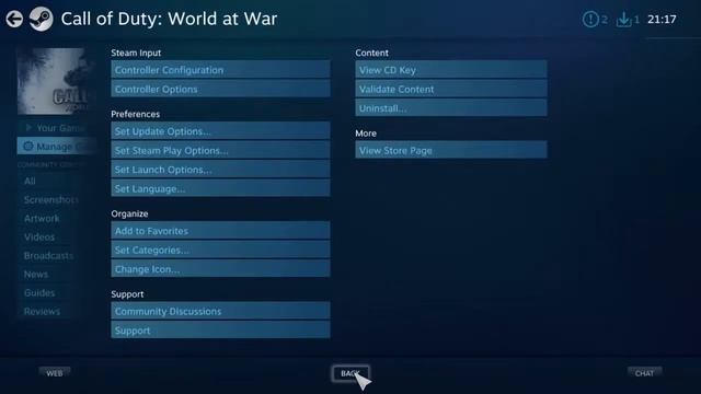 How to use controller for world at war [PC STEAM VERSION, WINDOWS 10]