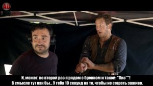 НА СЪЁМКАХ С АКТЁРАМИ - МИР ЮРСКОГО ПЕРИОДА 2 (ОЗВУЧКА)