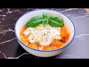 Салат из хурмы и бурраты. Вкусный, полезный и необычный! Готовим вместе. Вот это Кухня!