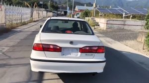 Видео-тест автомобиля Honda Torneo (белый, CF4-1042408, F20B, 1998г)