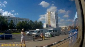 Витебск.Поездка на трамвае №8. ул.Петруся Бровки -ул.Титова