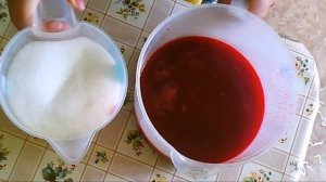 Желе из красной смородины Очень красивое желе