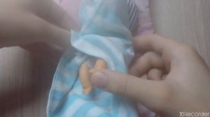 Мой первый  самодельный мини реборн!