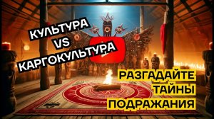 Культура vs Каргокультура: Разгадываем тайны подражания