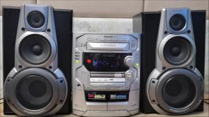 50.1_Центральный блок Panasonic ak 48 колонки Technics sa-eh 760 (S.Woofer=max)