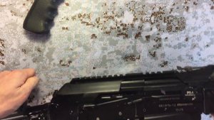 Пистолетная рукоятка для АК с анатомическим хватом