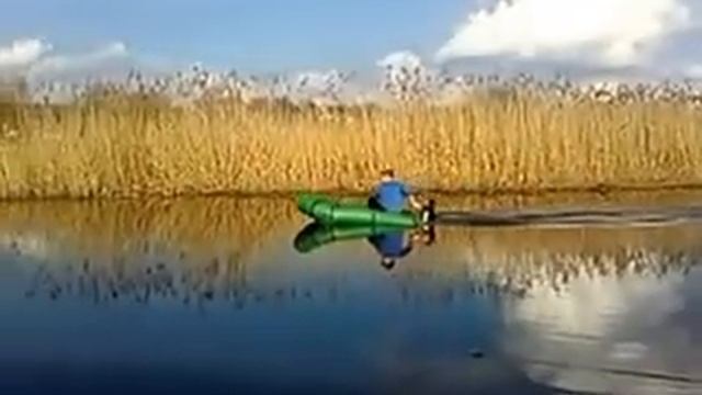 "Испытание лодочного электро-мотора Remfire 80Х85Х160"