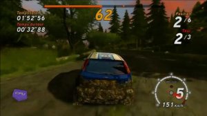 SEGA Rally Online Arcade - Lakeside - Ford Focus 720P