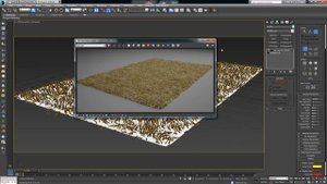 Creating Rugs in 3ds Max with Hair and Fur modifier