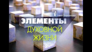 Элементы духовной жизни. Павел Бороденко
