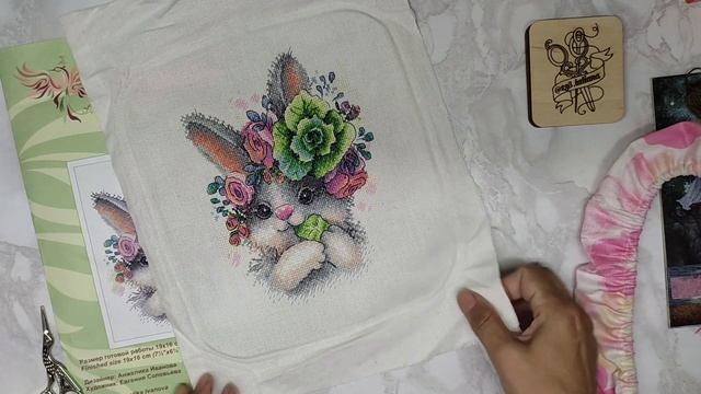 #вышивка Вышивальная неделя 6.08.22-12.08.22 Покупки новых наборов) Финиш кролика от жар птицы) смотреть онлайн