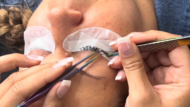 Wispy Eyelash Extensions | LASH WITH ME | Thelashhfairy смотреть онлайн