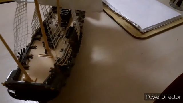 Модель Парусного Военного Корабля " Гото Предестинация " СВОИМИ РУКАМИ. смотреть онлайн