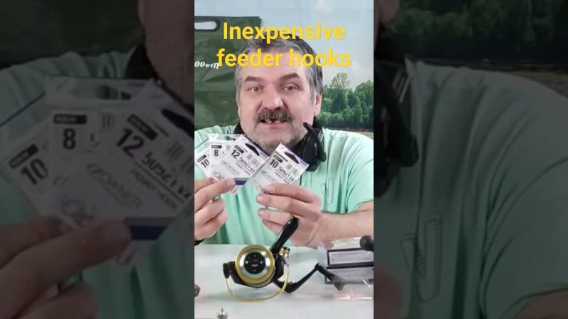 Inexpensive feeder hooks ( недорогие фидерные крючки)