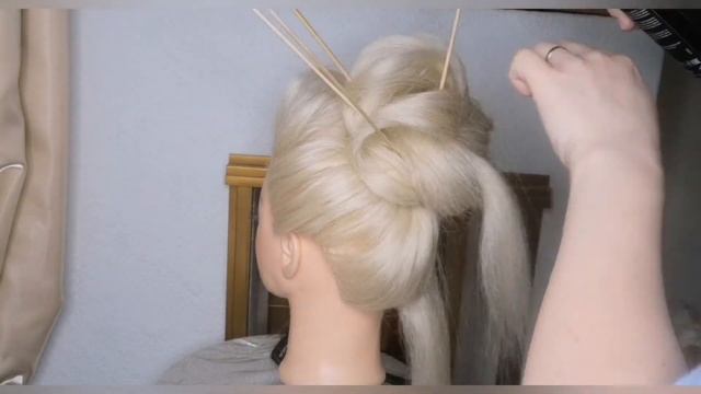 Светлана Миронова. Высокий текстурный пучок. Высокий пучок с рёбрышками. смотреть онлайн