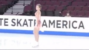 Трусова ИДЕАЛЬНО откатала Короткую Программу на тренировке Гран При Скейт Америка 2021