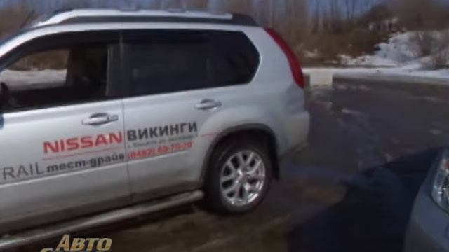 Тест-драйв Nissan X-Trail и Nissan Pathfinder смотреть онлайн