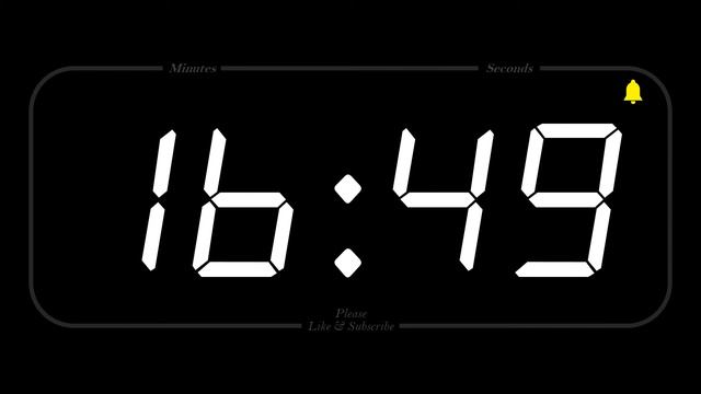 34 MINUTE - TIMER & ALARM - Full HD- COUNTDOWN смотреть онлайн