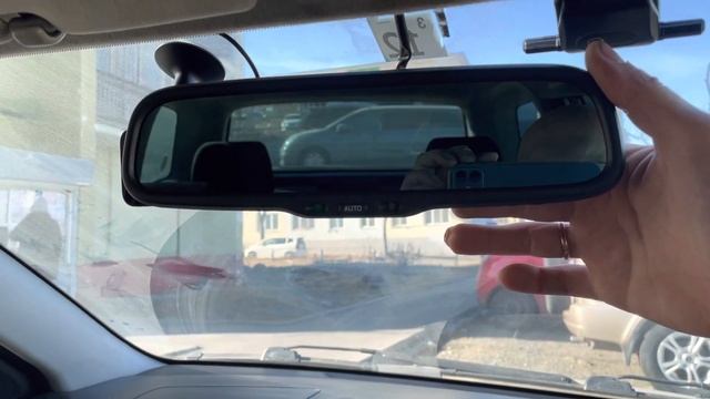 Зеркало с автозатемнением для Toyota Corolla Fielder смотреть онлайн