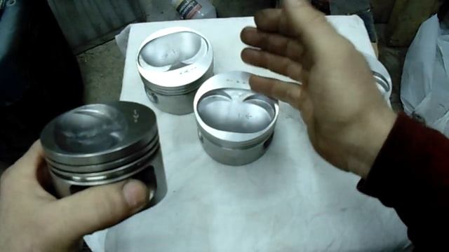 доработка камеры сгорания в поршнях смотреть онлайн