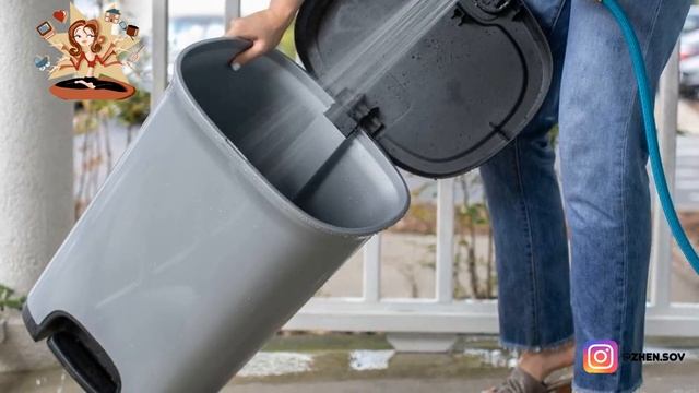 ХИТРЫЙ ТРЮК: как УБРАТЬ НЕПРИЯТНЫЙ ЗАПАХ из мусорного ведра! смотреть онлайн