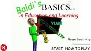Baldi's Basics in Education and Learning Прохождение ✅ НЕ ЗЛИТЕ БАЛДИ!