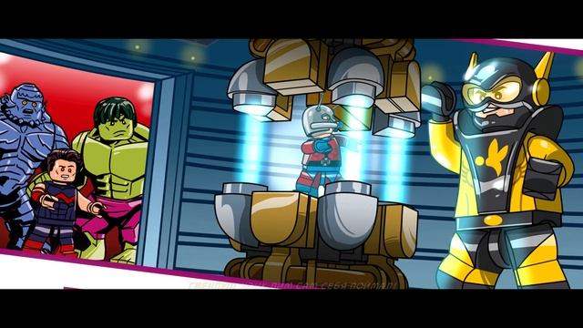 LEGO MARVEL Super Heroes 2. Миссии Гвенпул. #7. Самоконтроль Хэнка (+ свободная игра)