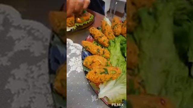кофте турецкие из красной чечевицы без жарки, варки,  парки
