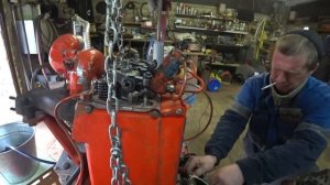 работа С ВЫЕЗДОМ///ЗАПУСКАЕМ дизель Д 21 трактора Т 25 после капиталки